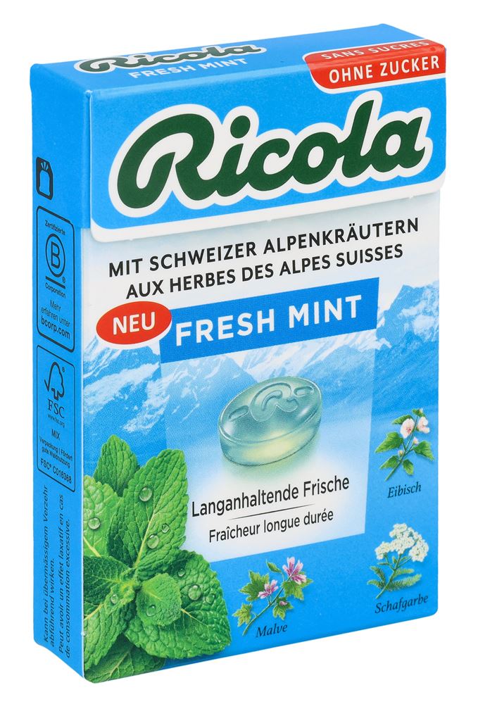 Ricola Kräuterbonbons, Hauptbild