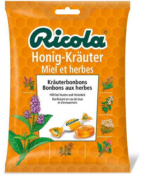 Ricola miel et herbes bonbons aux herbes