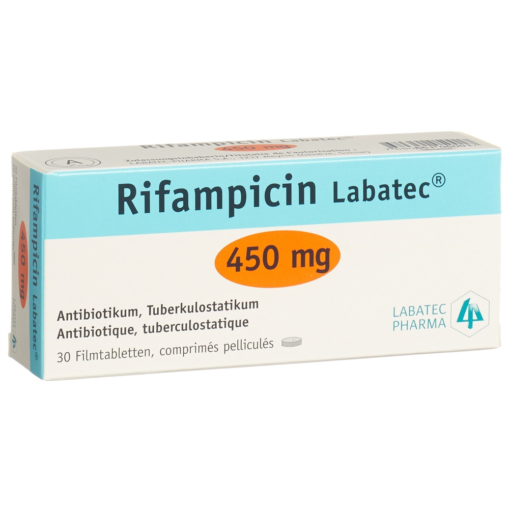 RIFAMPICINE Labatec 450 mg, image 2 sur 2