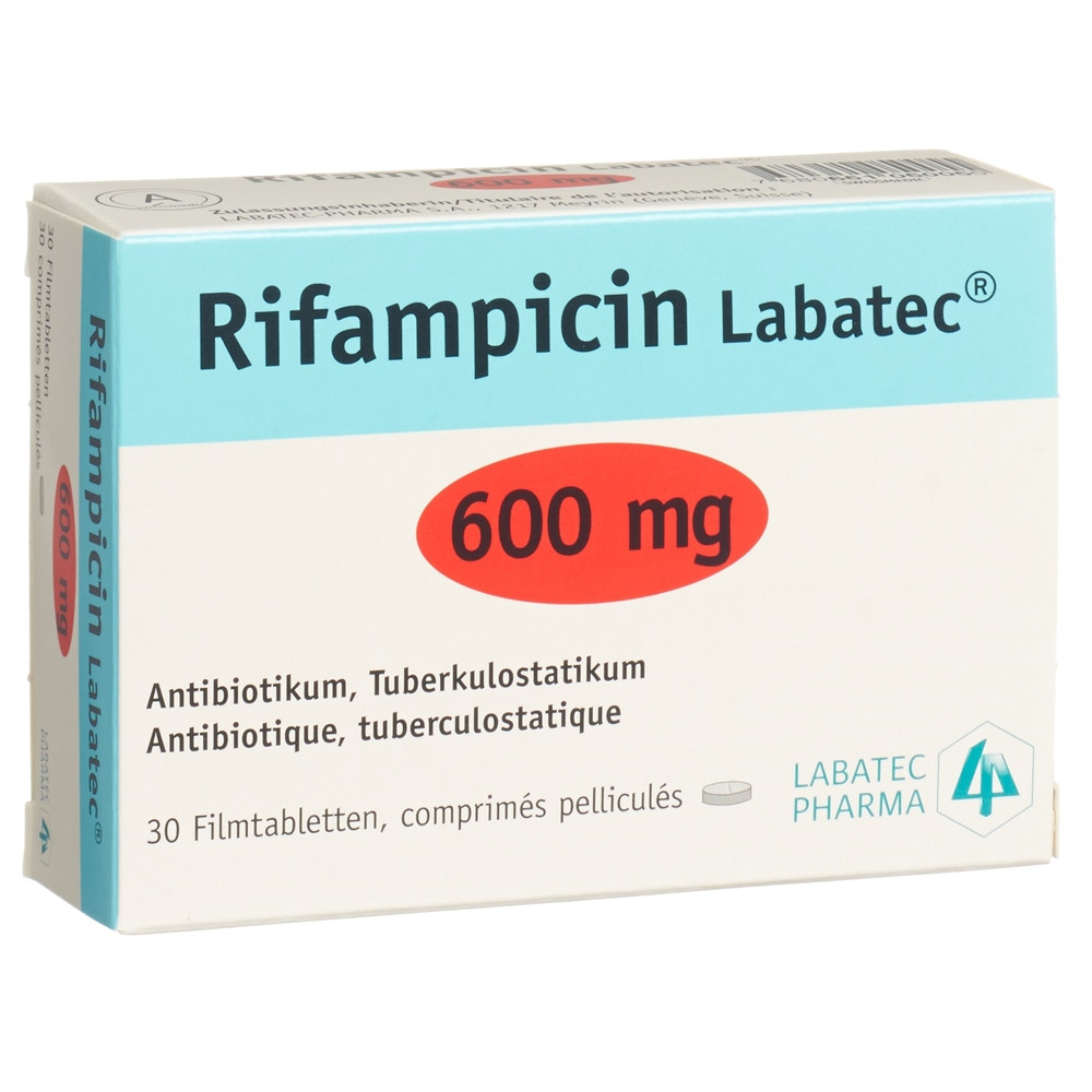 RIFAMPICINE Labatec 600 mg, image principale