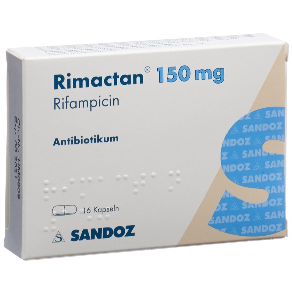 RIMACTAN caps 150 mg blist 16 pce, image principale