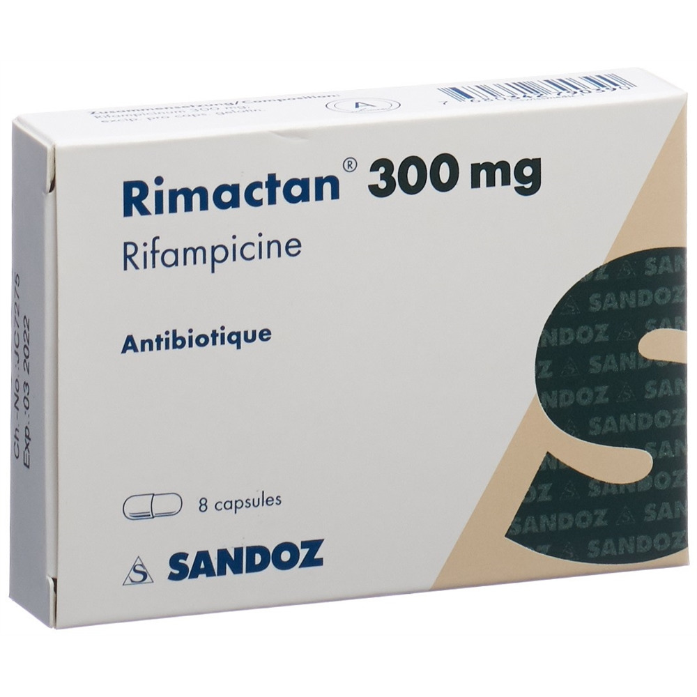 RIMACTAN caps 300 mg blist 8 pce, image 2 sur 2