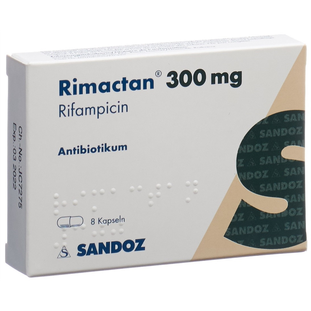 RIMACTAN caps 300 mg blist 8 pce, image principale