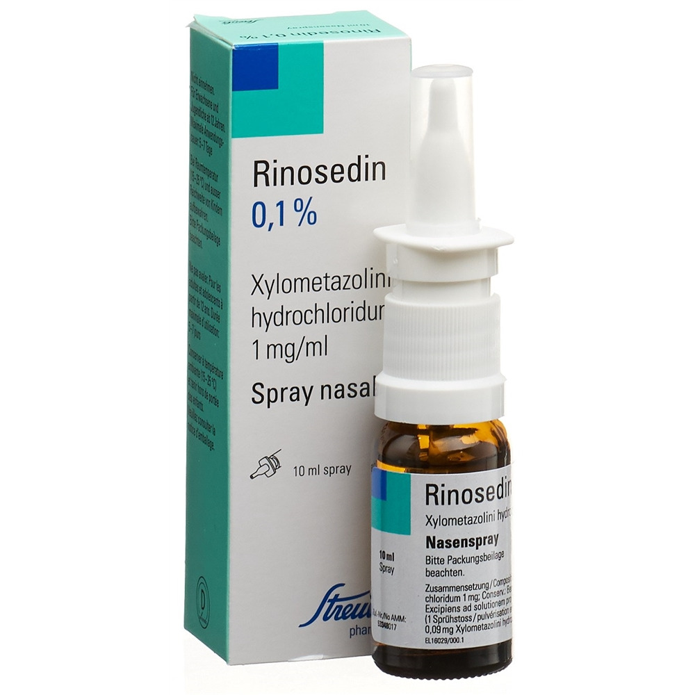 RINOSEDIN Nasenspray 0.1 % Nasenspr 10 ml, Bild 3 von 4