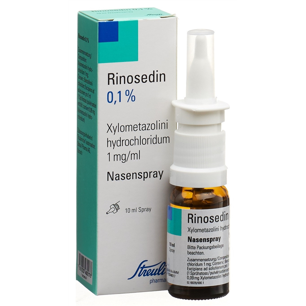 RINOSEDIN spray nasal 0.1 % spr nasal 10 ml, image principale