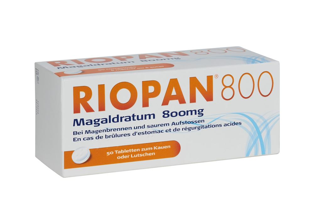 RIOPAN cpr 800 mg blist 50 pce