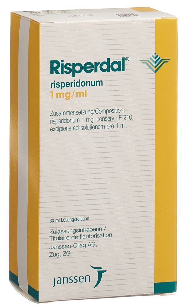 RISPERDAL sol 1 mg/ml fl 30 ml, image principale