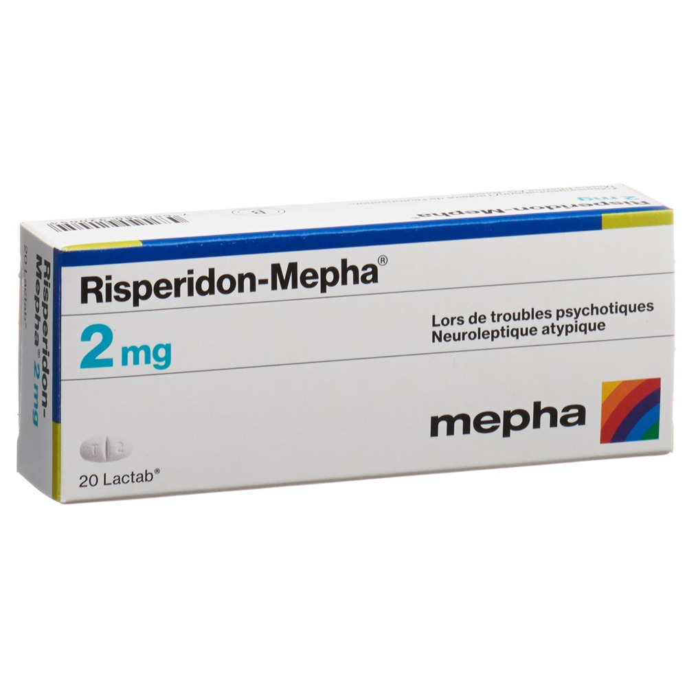 RISPERIDONE Mepha Lactab 2 Mg Blist 20 Pce Commander En Ligne RISPERIDONE Mepha Lactab 2 Mg Blist 20 Pce Commander En Ligne