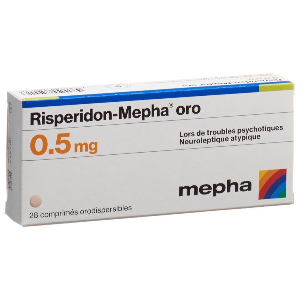 RISPERIDONE oro 0.5 mg, image 2 sur 2