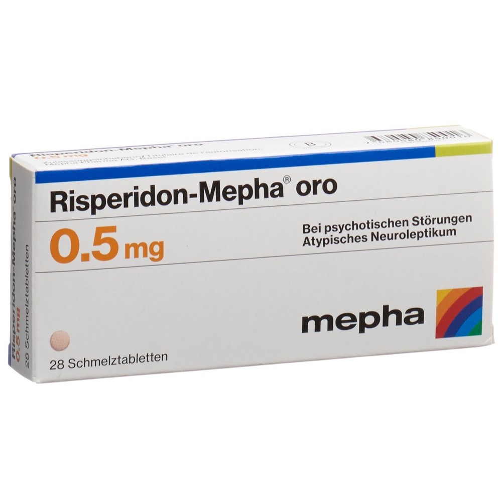 RISPERIDONE oro 0.5 mg, image principale