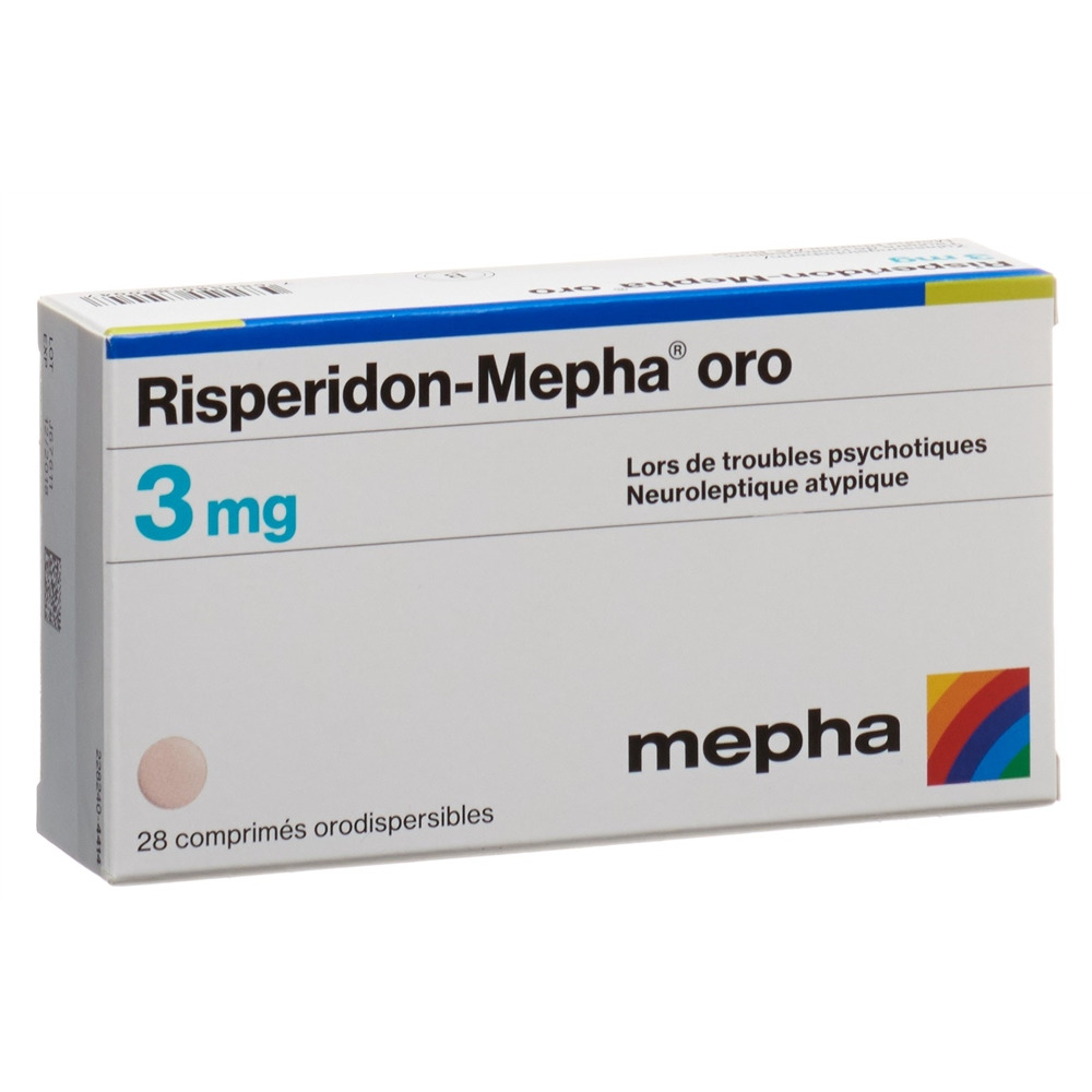 RISPERIDONE oro 3 mg, image 2 sur 2