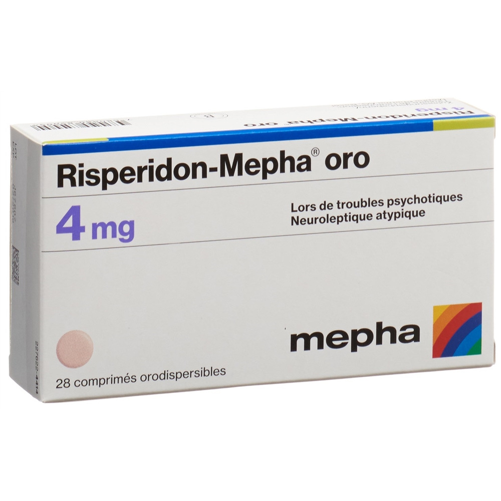 RISPERIDONE oro 4 mg, image 2 sur 2