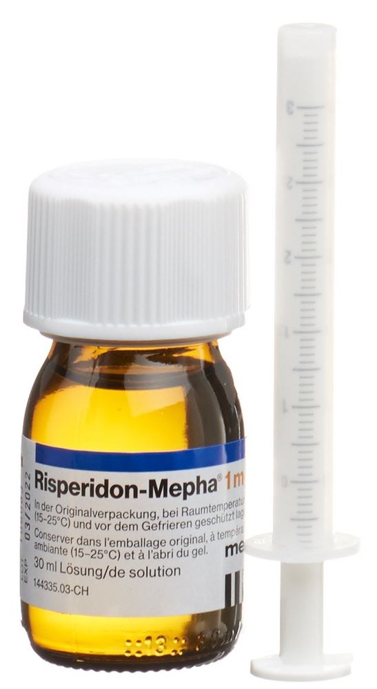 RISPERIDONE Mepha 1 mg/ml, image principale