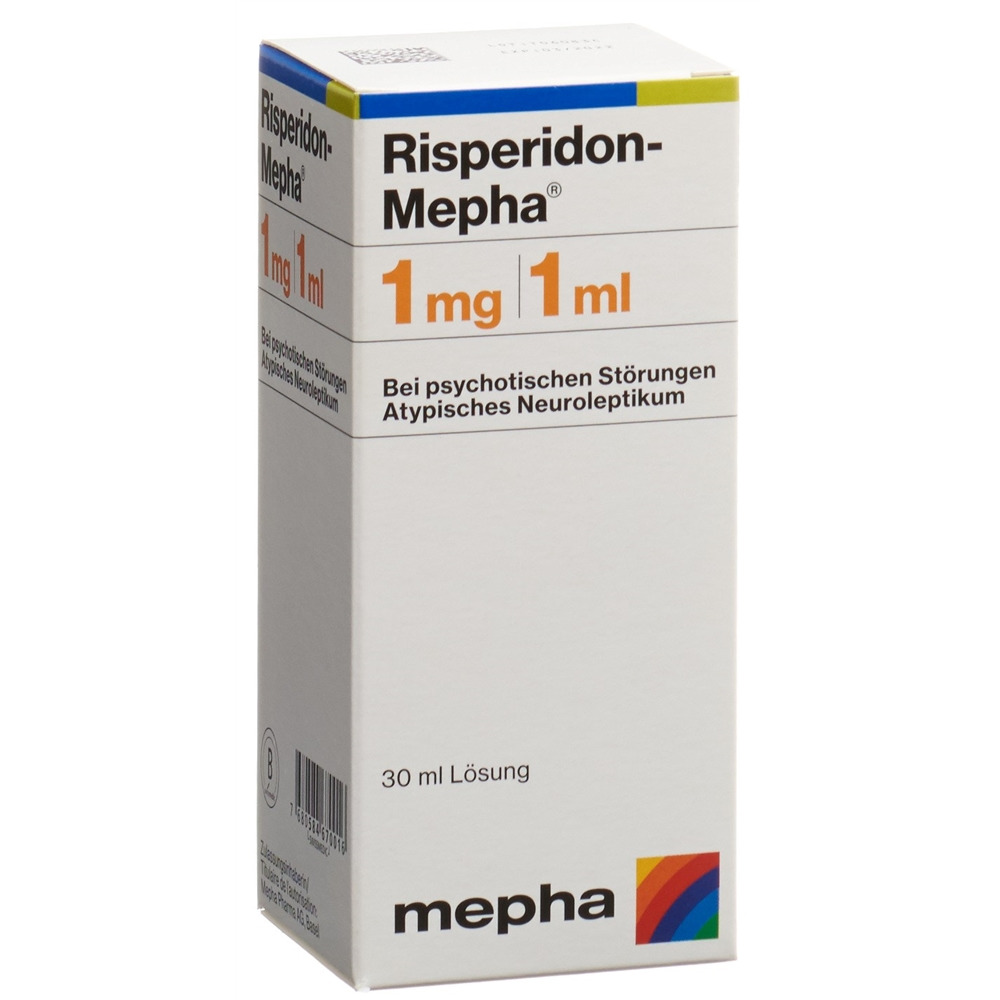 RISPERIDONE Mepha 1 mg/ml, image principale