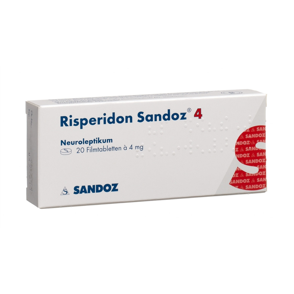 RISPERIDONE Sandoz 4 mg, Hauptbild