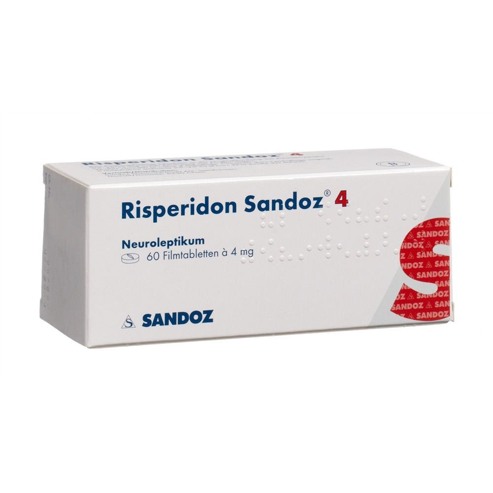 RISPERIDONE Sandoz 4 mg, Hauptbild