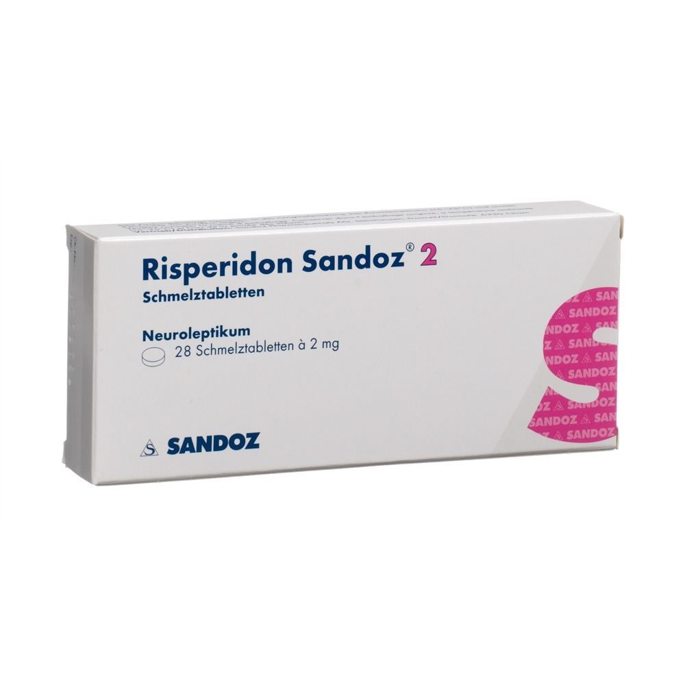 RISPERIDONE Sandoz 2 mg, Hauptbild