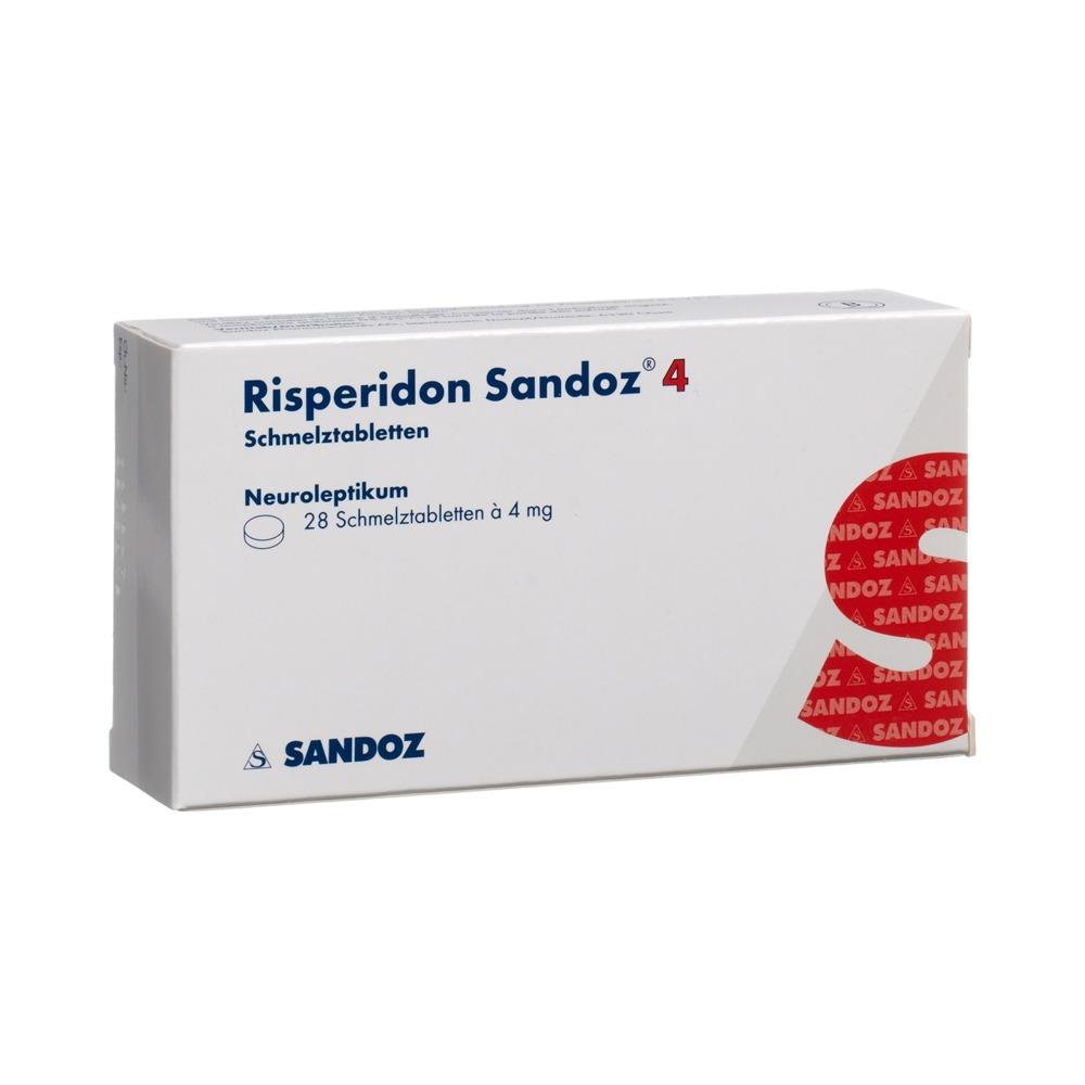 RISPERIDONE Sandoz 4 mg, Hauptbild