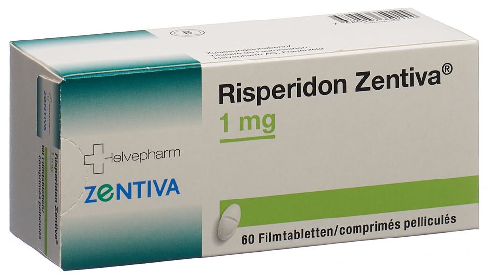 RISPERIDONE Zentiva 1 mg, image principale