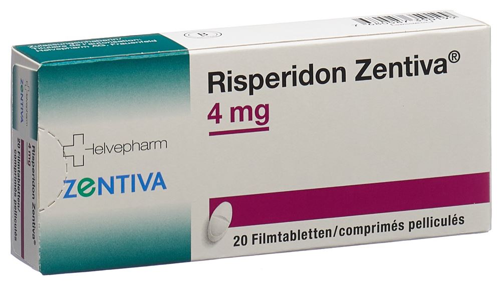 RISPERIDONE Zentiva 4 mg, image principale