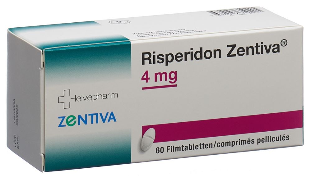 RISPERIDONE Zentiva 4 mg, image principale