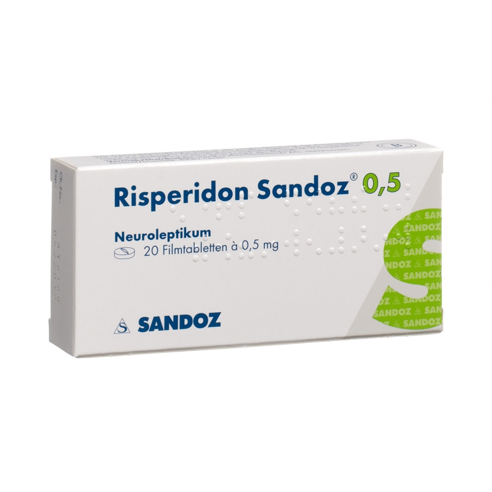 RISPERIDONE Sandoz 0.5 mg, image principale