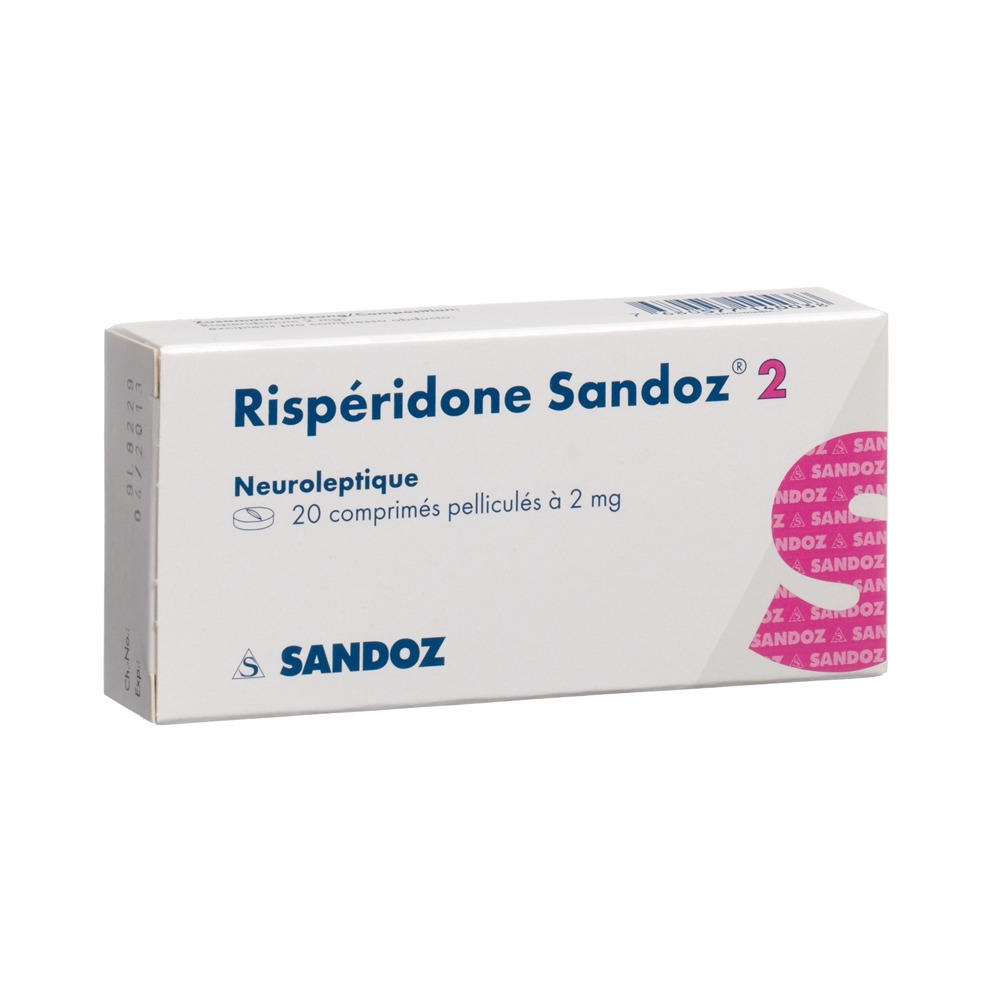 RISPERIDONE Sandoz 2 mg, image 2 sur 2