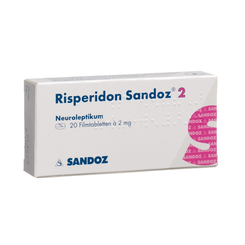 RISPERIDONE Sandoz 2 mg, image principale
