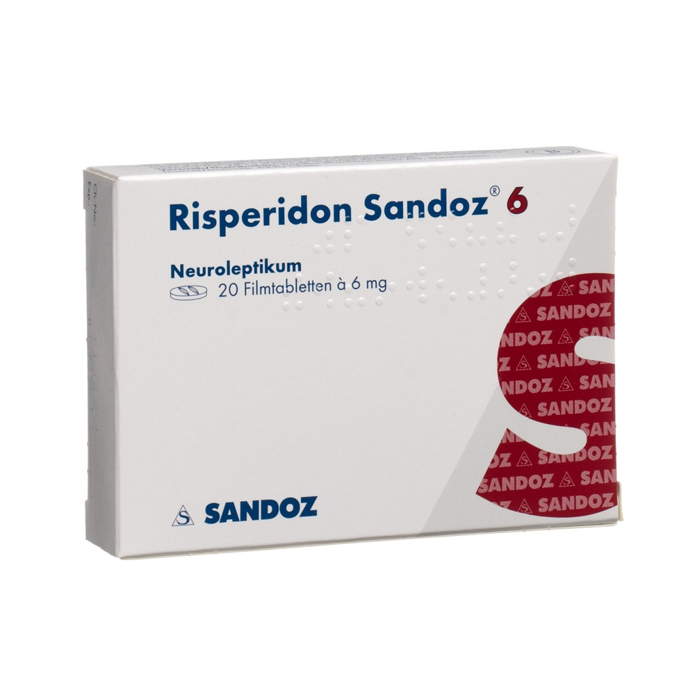 RISPERIDONE Sandoz 6 mg, image principale