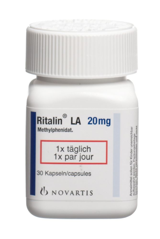 RITALINE LA 20 mg, Hauptbild