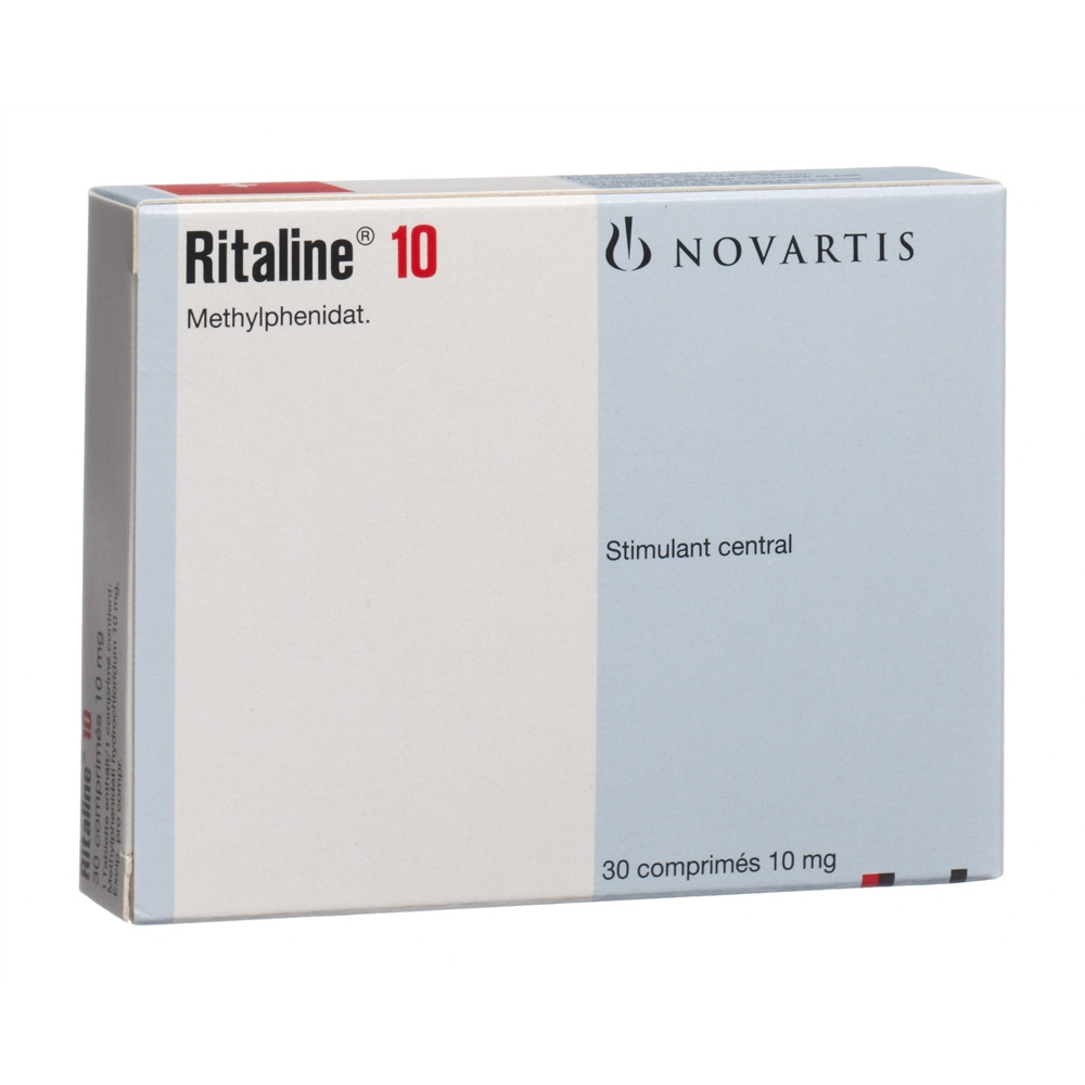 RITALINE cpr 10 mg blist 30 pce, image 2 sur 2