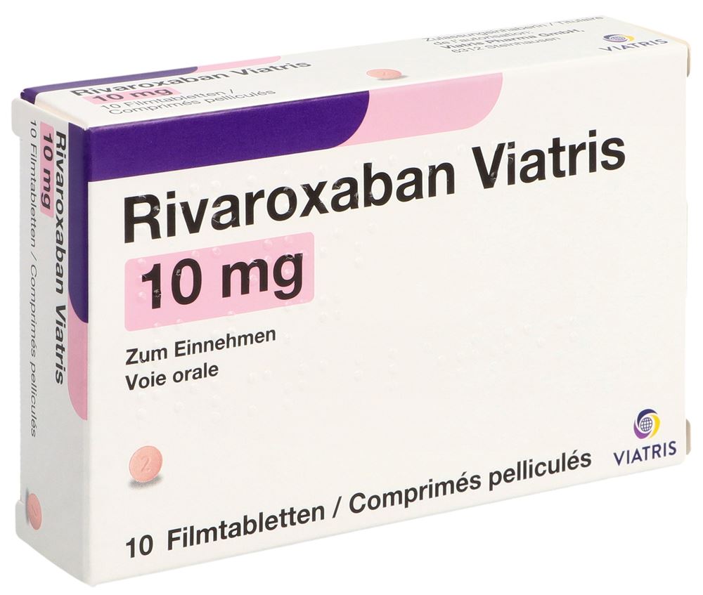 RIVAROXABAN Viatris 10 mg, Hauptbild