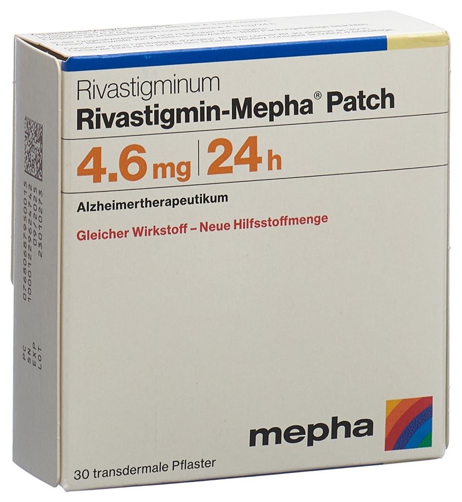 RIVASTIGMINE Patch 4.6 mg/24h, Hauptbild