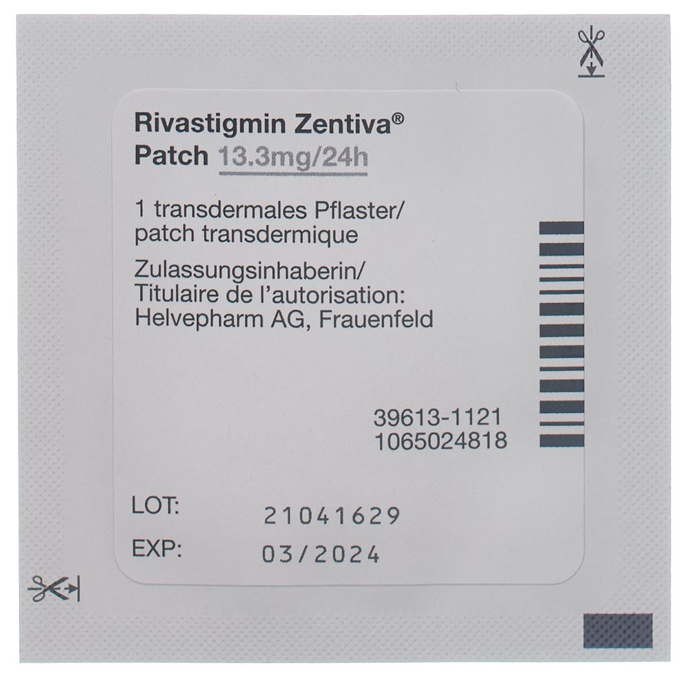 RIVASTIGMINE Patch 13.3 mg/24h, Bild 3 von 3