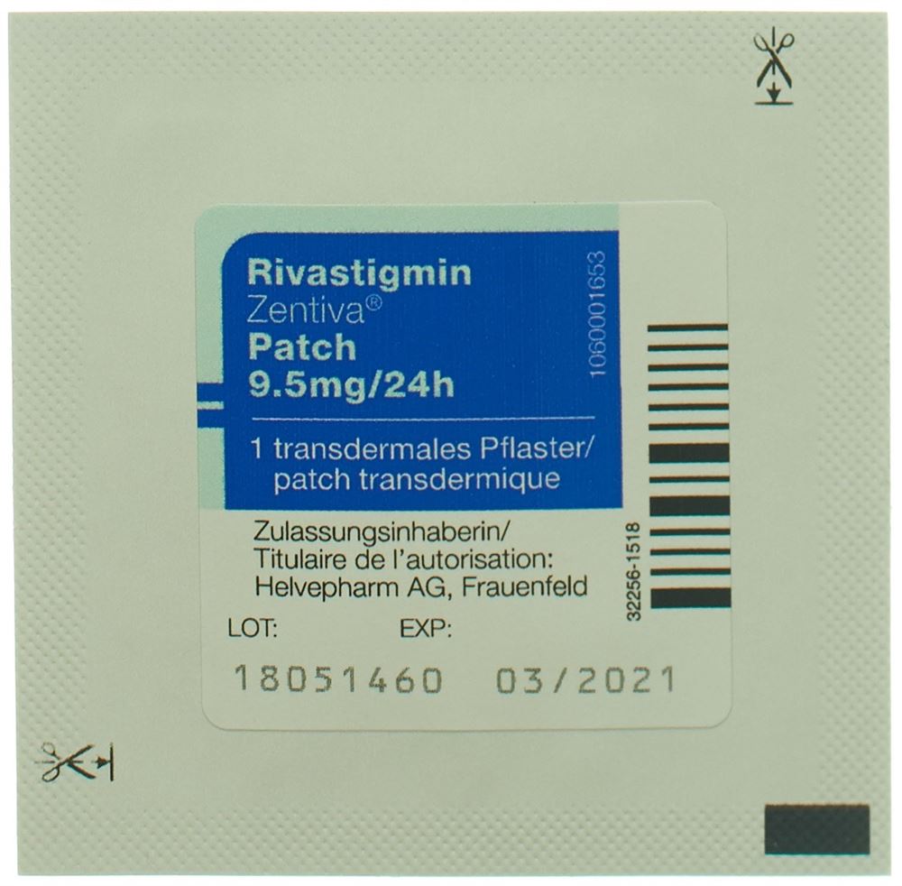 RIVASTIGMINE Patch 9.5 mg/24h, Bild 3 von 3