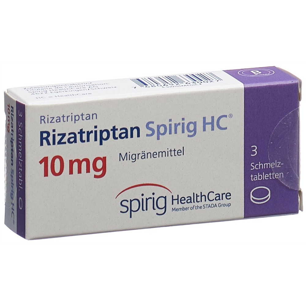 RIZATRIPTAN Spirig HC 10 mg, image principale