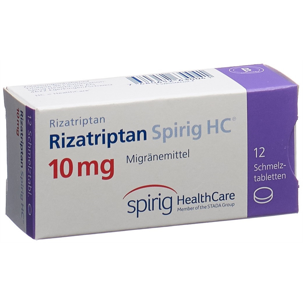 RIZATRIPTAN Spirig HC 10 mg, Hauptbild