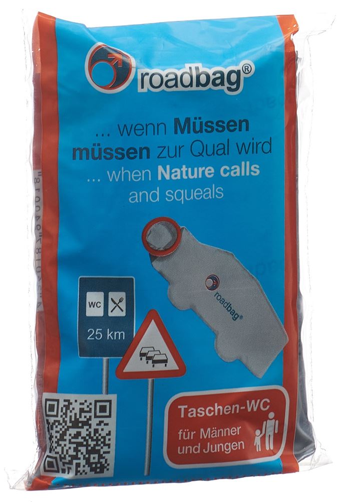 ROADBAG l'urinoir de poche jetable pour hommes