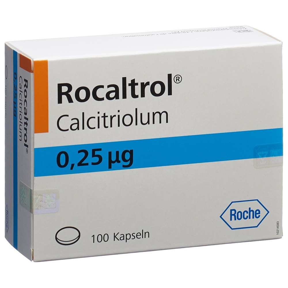 ROCALTROL caps moll 0.25 mcg blist 100 pce, image principale ROCALTROL caps moll 0.25 mcg blist 100 pce, image principale