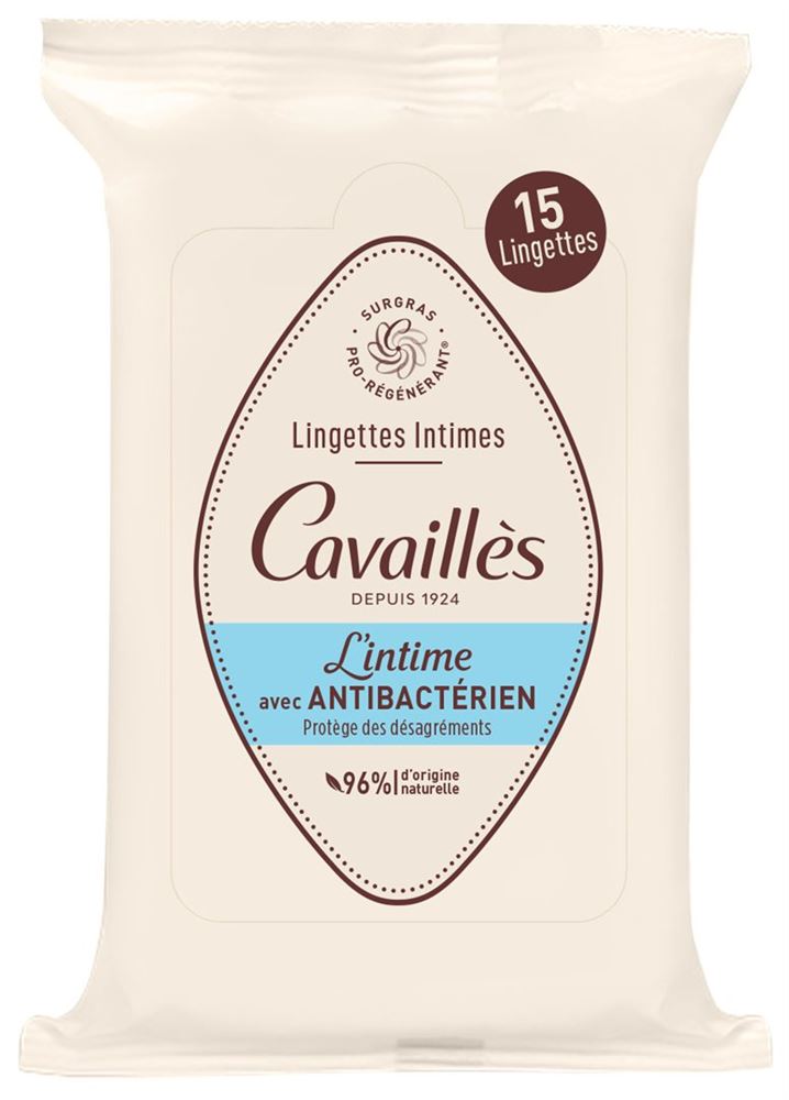 ROGE CAVAILLES Lingettes Intimes, image principale