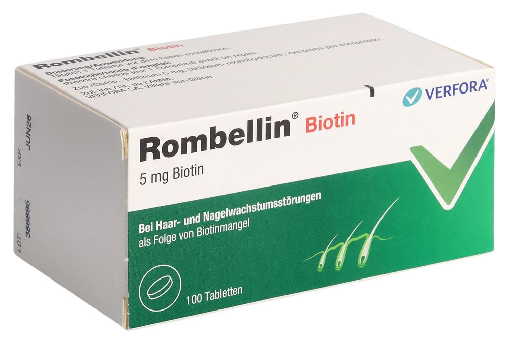 ROMBELLIN cpr 5 mg Biotine blist 100 pce