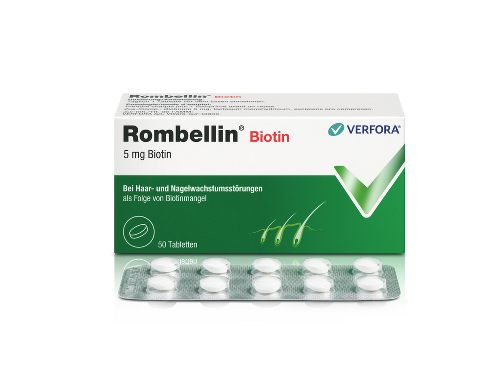 ROMBELLIN Tabl 5 mg Biotin Blist 50 Stk, Bild 2 von 2