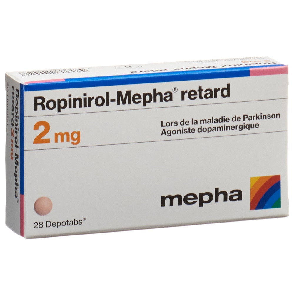 ROPINIROLE retard 2 mg, image 2 sur 2