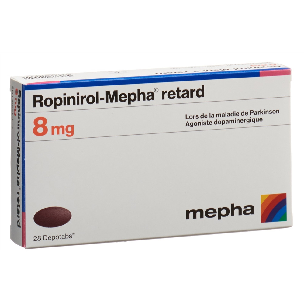 ROPINIROLE retard 8 mg, image 2 sur 2