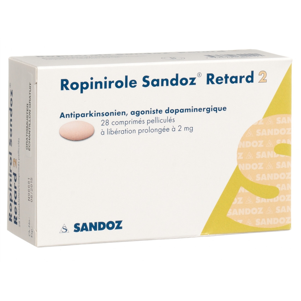 ROPINIROLE Sandoz Retard 2 mg, Bild 2 von 2