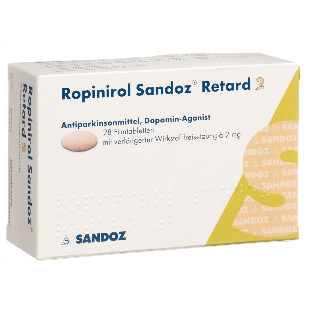 ROPINIROLE Sandoz Retard 2 mg, Hauptbild