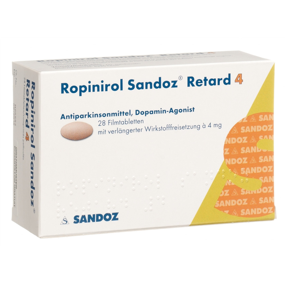 ROPINIROLE Sandoz Retard 4 mg, Hauptbild