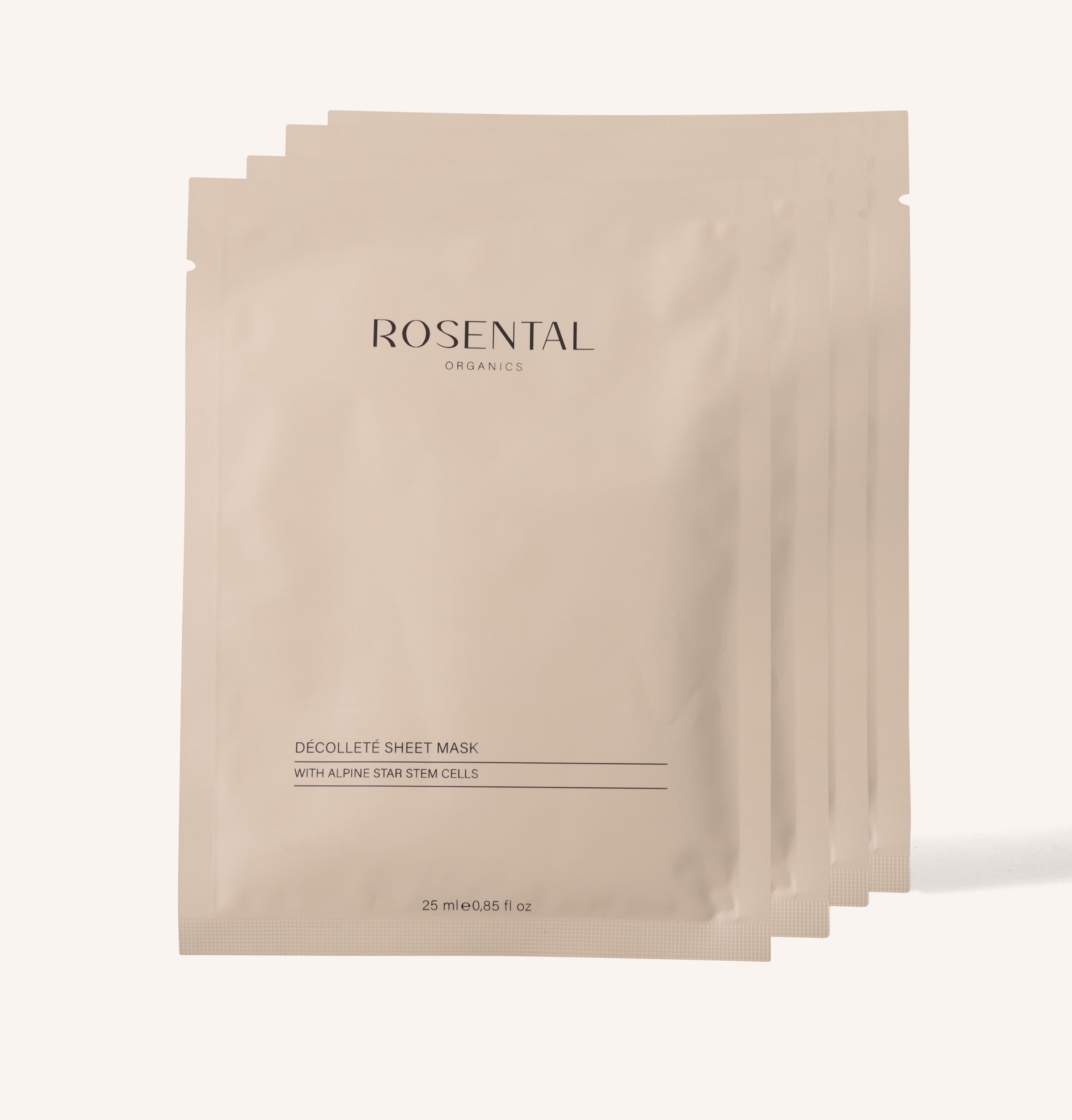 ROSENTAL décolleté sheet mask, image 2 sur 5
