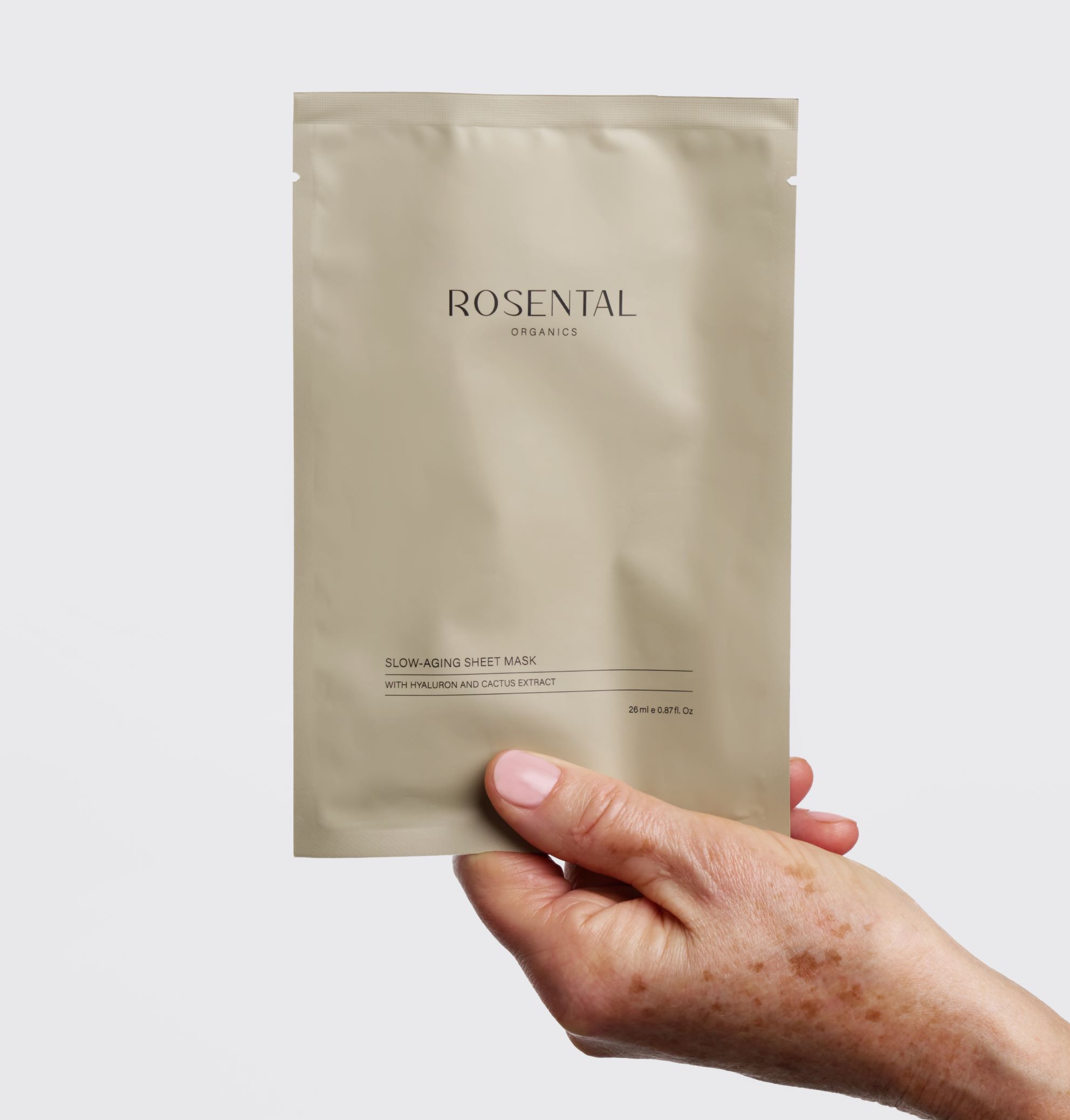 ROSENTAL slow-aging sheet mask, image 3 sur 4