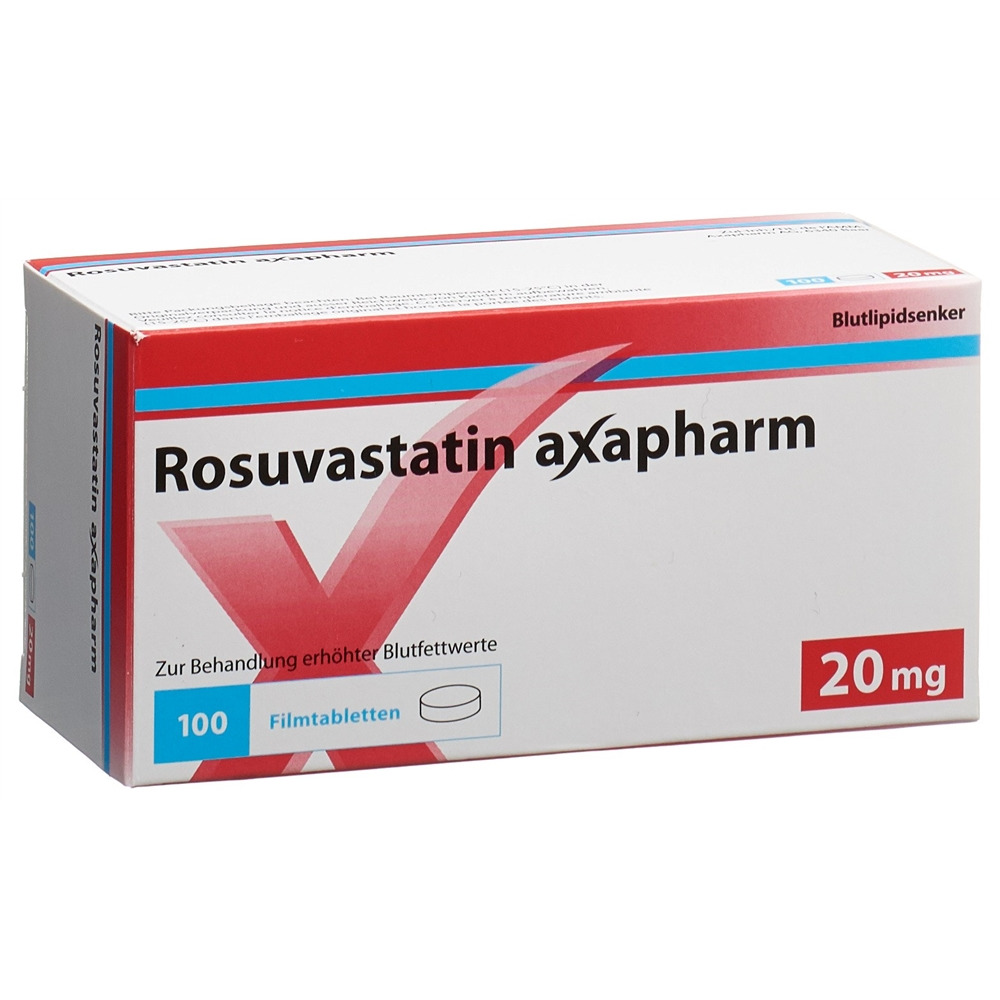 ROSUVASTATINE axapharm 20 mg, Hauptbild